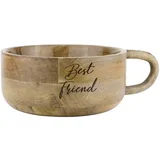 Nobby Holznapf Best Friend Cup 1,5 l 19,5 x 9 cm, rutschfest