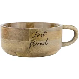 Nobby Holznapf Best Friend Cup 1,5 l 19,5 x 9 cm, rutschfest