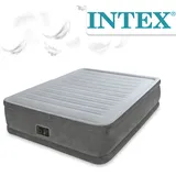 Intex Luftbett 203x152x46 cm mit integrierter Luftpumpe Gästebett