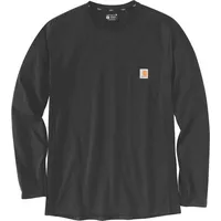 CARHARTT Flex Pocket, Langarmshirt, schwarz, M