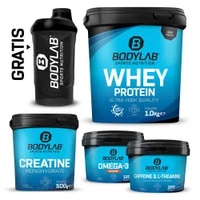 Bodylab Whey Protein (1000g) + Top-Supplement-Bestseller