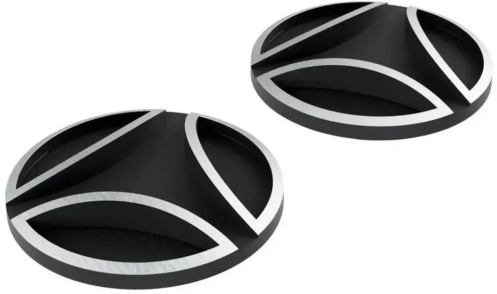 Momo Design Fgtr Helm-seitenplatten - Black / Silver - One Size