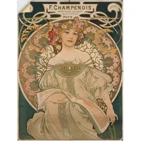 ARTland Artland, Bilder, Plakat für F. Champenois. 1897 T7EM