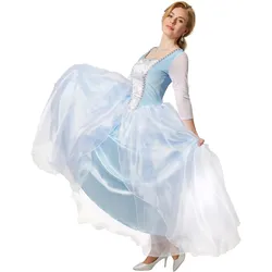tectake® Frauenkostüm Edles Prinzessinnenkleid Cinderella