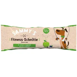 Sammys FITNESS-SCHNITTE MIT ÄPFELN & BLAUBEEREN