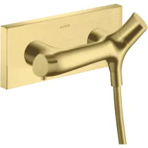 Hansgrohe Starck Organic Brausethermostat Aufputz für 1 Verbraucher Brushed Brass 12602950