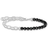 Thomas Sabo Armband mit schwarzen Perlen 925 Sterling Silber A2098-130-11-L19