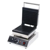 Waffeleisen Belgische Waffeln Waffelautomat Waffelgerät Edelstahl Elektrischer Waffelmaker Waffle Maker Waffelmaschine Antihaftbeschichtete 1500W