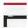 schlafgut Pure Topper Baumwolle 180 x 200 - 200 x 220 cm red deep