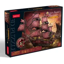 shantou cubicfun toys industrial co CUBICFUN - 3D Puzzle Queen Annes Revenge 391 Teile