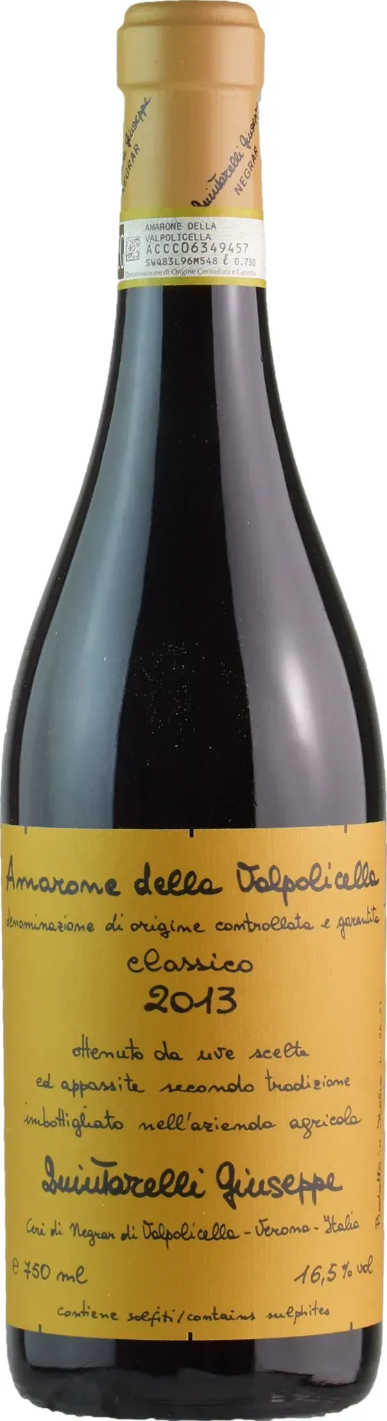 Quintarelli Amarone della Valpolicella Classico 2015 - 16.50 % vol