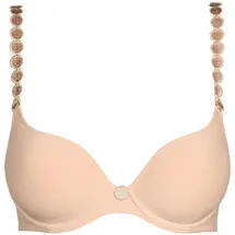 Marie Jo Tom unterlegter BH in unifarbenem Design, Beige, 75A,