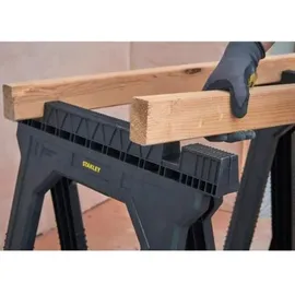 Stanley Unterstellbock Junior, Paar, Untergestell schwarz, bis 340 kg belastbar