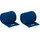 HÖGA Lastic-Color, blau, 4 cm x 5 m gedehnt, dauerelastische Idealbinde, 1er Pack (1 x 0.025 kg)