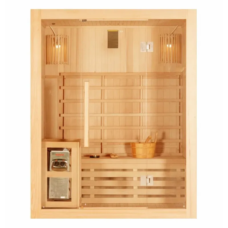 Finnische Sauna RIGA 3 Personen; 79x91x184cm