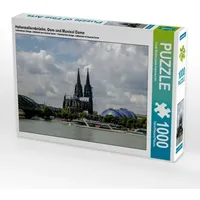 Calvendo Hohenzollernbrücke, Dom und Musical Dome (Puzzle)