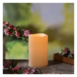 MARELIDA XXL LED Kerze 20 cm 12,5 cm creme