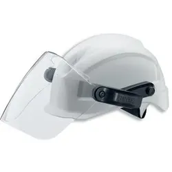 uvex pheos Visier SLB1 Störlichtbogen Klasse 1 farblos magnetisch für uvex pheos Schutzhelm E-S-WR schwarz - 9906006 - schwarz