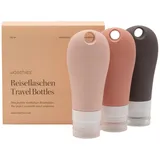 waschies Travel Bottles 3er-Set