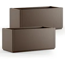 CASARIA Ethica 80 x 36 x 36 cm Braun Komplettset