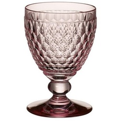 Villeroy & Boch Rotweinglas Boston Coloured Rotweinglas 310 ml, Glas rosa