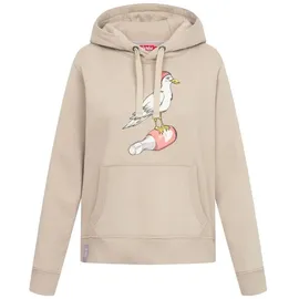 DERBE Hoodie in Beige | L