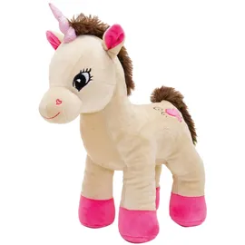JoyToy Joy Toy 121104 - Einhorn stehend - weicher Samtplüsch, 32 cm,
