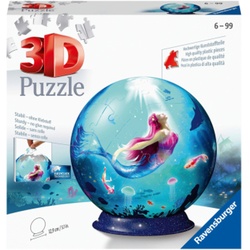 Ravensburger 3D Puzzle 11250 - Puzzle-Ball Bezaubernde Meerjungfrauen - 72 Teile