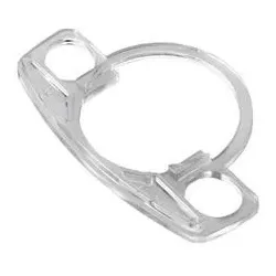 Möbel-Reduzierungsadapter,Stärke 1,8mm, Sensys, 9073597, Kunststoff transparent