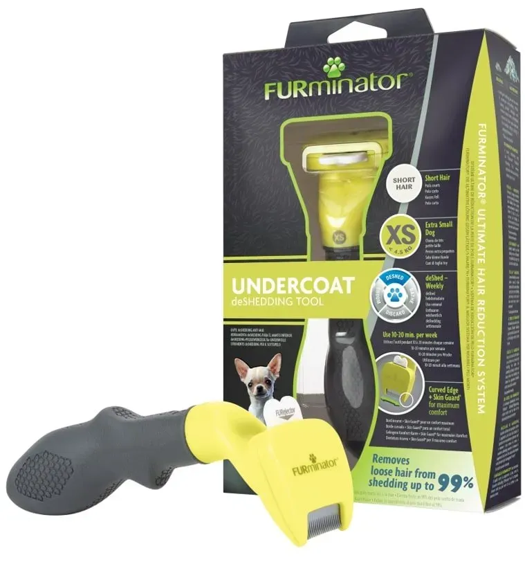 FURMINATOR Undercoat deShedding für kurzhaarige Hunde XS Toy Dog