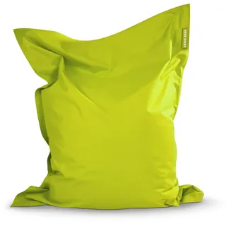Green Bean Riesensitzsack Hellgrün, Textil, Füllung Styroporkugeln, Rechteckig, 140x25x180 cm, Hergestellt in Deutschland, Wohnzimmer, Hocker, Sitzsäcke, XXL Sitzsäcke
