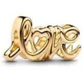 Pandora Slide-Charm Love Gold