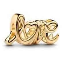 Pandora Slide-Charm Love Gold