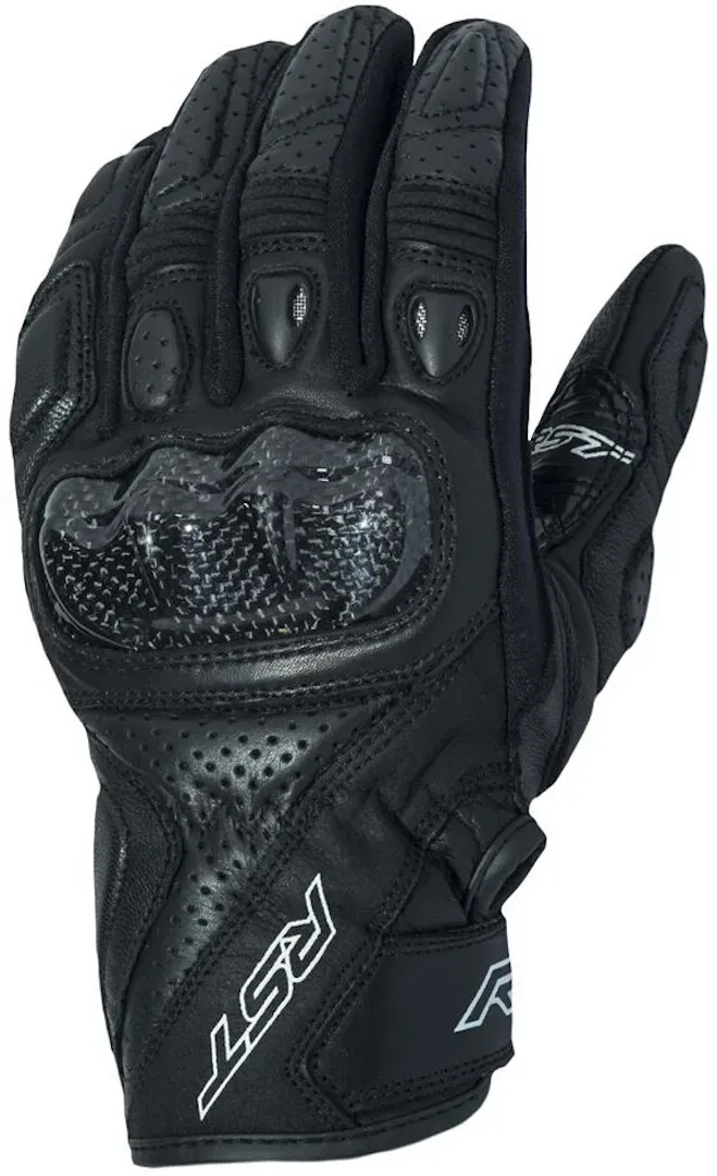 RST Stunt III Motorrad Handschuhe, schwarz, Größe S für Männer