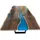 xl moebel gmbh Fluss 220 x 75 x 90 cm braun/blau