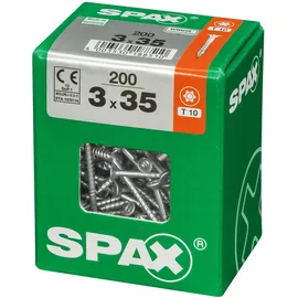 SPAX Senkkopfschrauben T-Star 3 mm x 35 mm 200 Stück