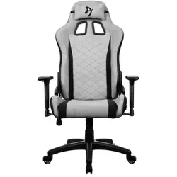 AROZZI Avanti Soft Fabric Gamingstuhl, aschegrau