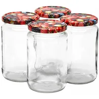 VAN WELL Wildberries Einmachglas 720 ml 4 St.