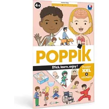 bayard edition sas / poppik Sticker Lernposter Menschlicher Körper