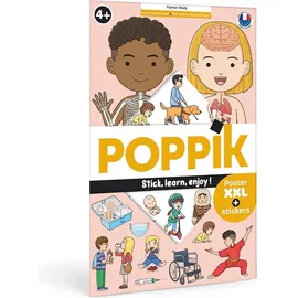 bayard edition sas / poppik Sticker Lernposter Menschlicher Körper