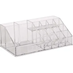 Kosmetikorganizer Kunststoff, transparent - transparent