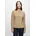 Stehkragenpullover Beige 36