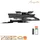 Easy Life EasyLife TV Deckenhalter Smart Home elektrisch drehbar und schwenkbar, 23 bis 65 Zoll VESA 400x400 Schwarz