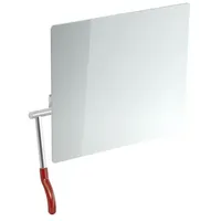 Hewi Kippspiegel 802.01.100L33 725x741x73mm, Hebel links, rubinrot