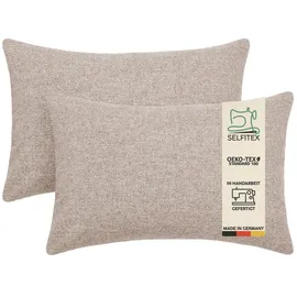 Selfitex Dekokissen 40 x 60 cm Beige