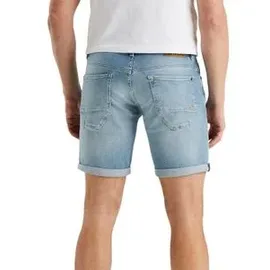 PME Legend Herren Jeans Short NIGHTFLIGHT Regular Fit Light Summer Blau Lsb W 40