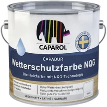 Caparol Capadur Wetterschutzfarbe NQG weiß seidenmatt 2,5 l