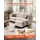 Vevor Eckcouch Baumwolle 3-Sitzer Beige