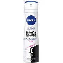 NIVEA Black & White Invisible Clear Spray 150 ml