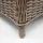 MCW Poly-Rattan Garnitur 7-tlg. Beige/Grau